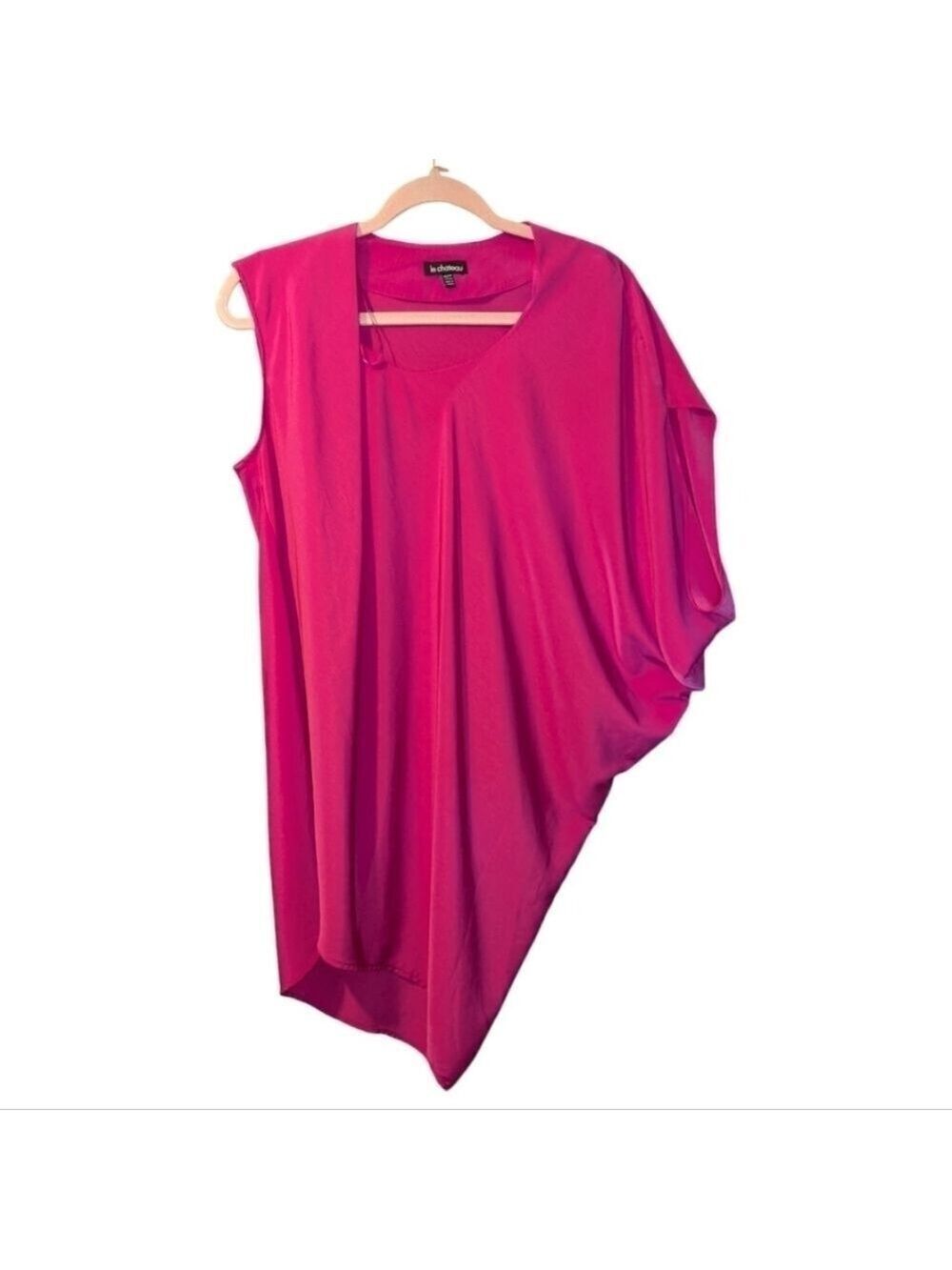 XS • Le Chateau • Asymmetrical One Sleeve Tunic